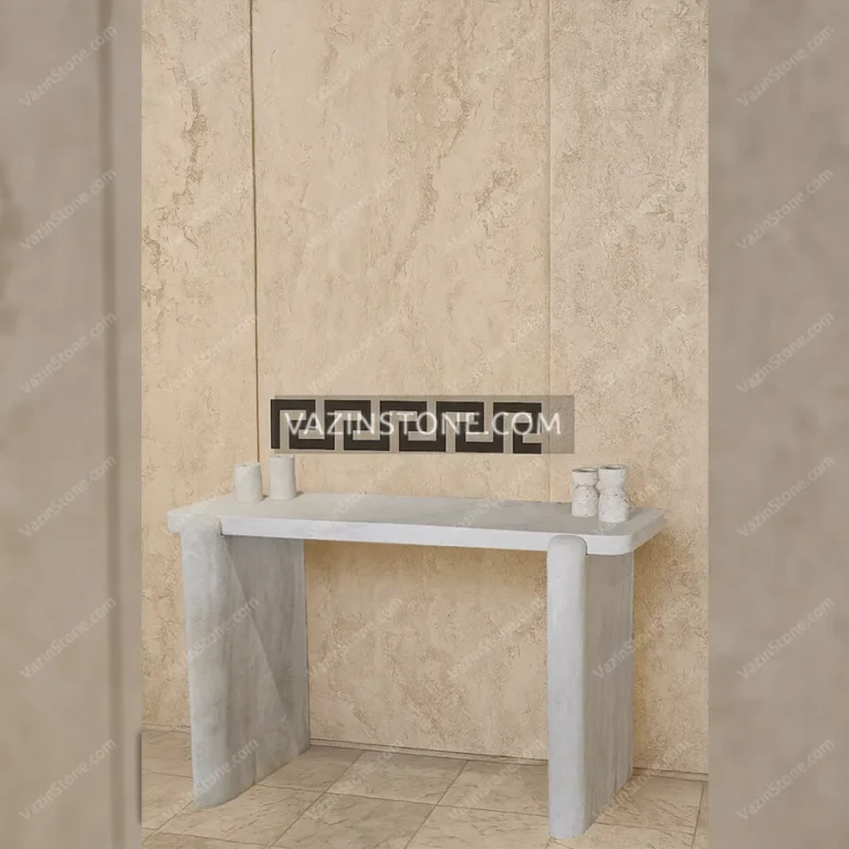 عکس میز کنسول سنگی تیوان