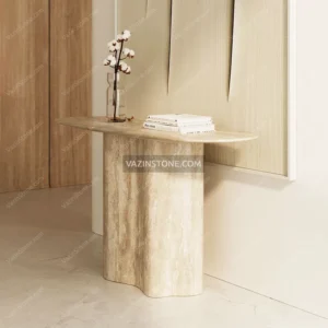 عکس میز کنسول سنگی آسا