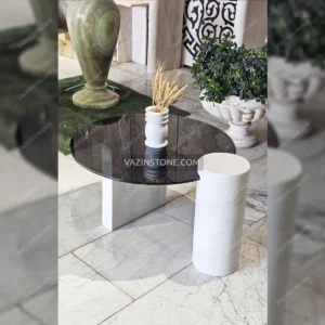 عکس میز جلو مبلی سنگی مورنو