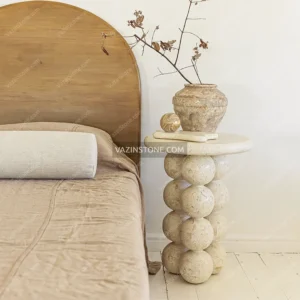 عکس ست میز سنگی اوربیتا - استند سنگی