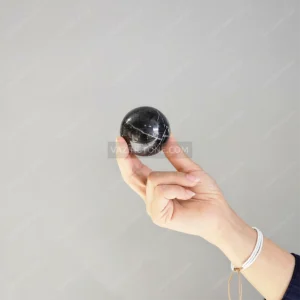 گوی سنگی مشکی بدون پایه