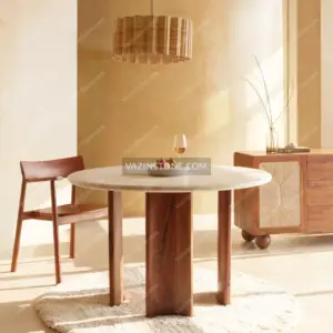 عکس میز ناهار خوری کوارتر