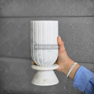 عکس گلدان سنگی کاملیا