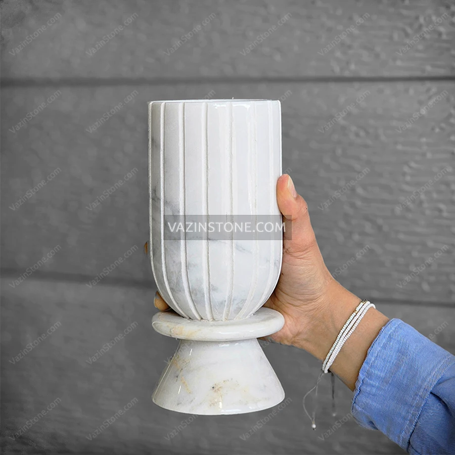 عکس گلدان سنگی کاملیا