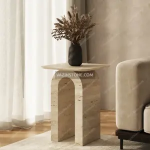 میز عسلی سنگی مانترا