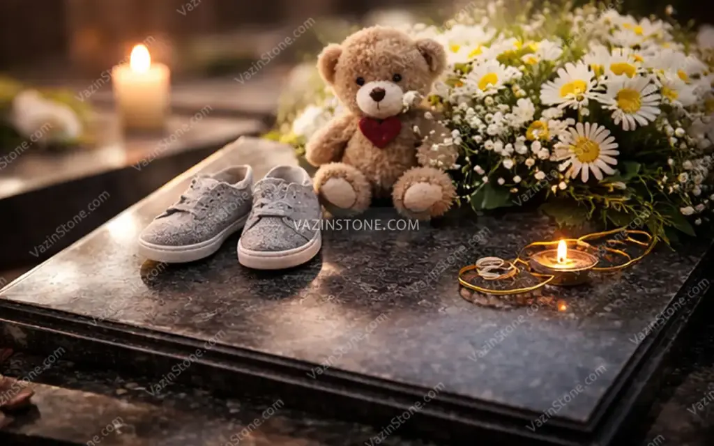 شعر روی سنگ مزار فرزند