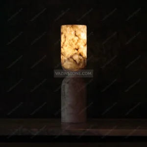 جا شمعی سنگی آلا