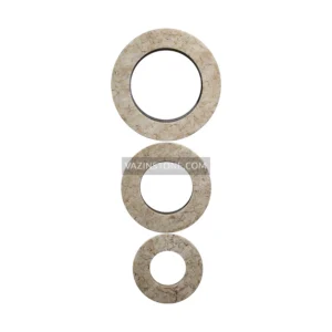 عکس حلقه نور دیواری سنگی