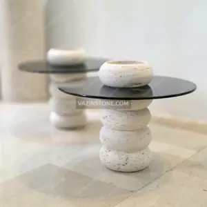 عکس میز عسلی سنگ چین