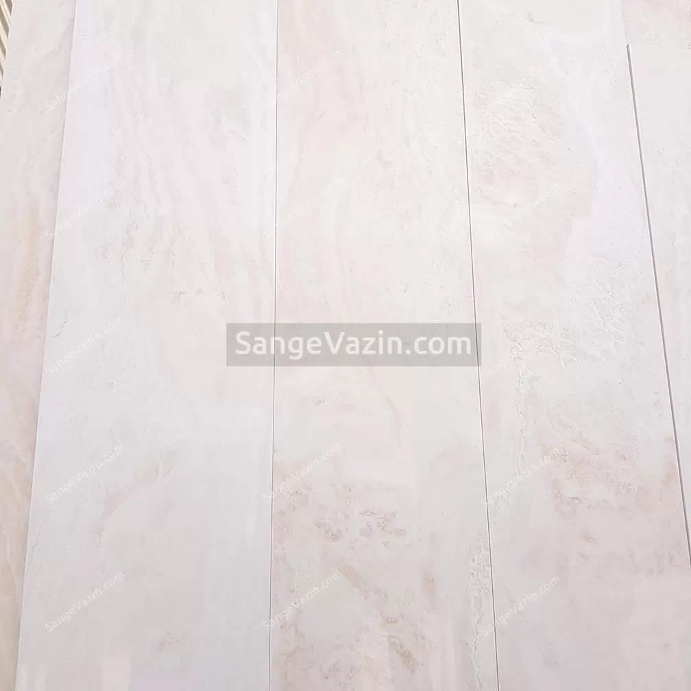 تراورتن عباس آباد سوپر نمای ۴ دسته سنگ از روبرو