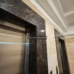 سنگ اسپایدر در قاب دور آسانسور