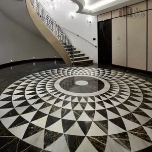 عکس معرق سنگی مدل دایره
