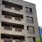 نمونه ساختمان سیلور آذر شهر - تراورتن