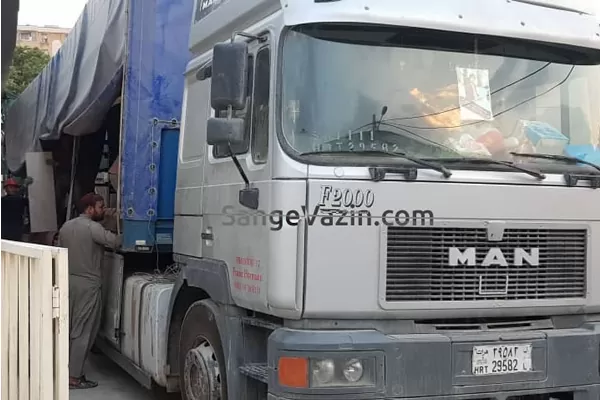 صادرات سنگ ایران به هرات افغانستان