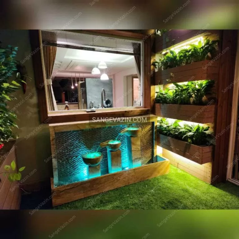 آبنمای سنگی سانیا به همراه کتیبه