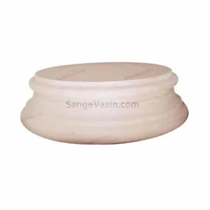 پاستون سنگی تراورتن ابزاری ساده