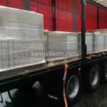 ارسال محموله صادراتی سنگ مرمریت