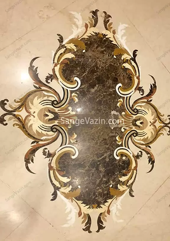 معرق سنگی پروژه بام نیاوران