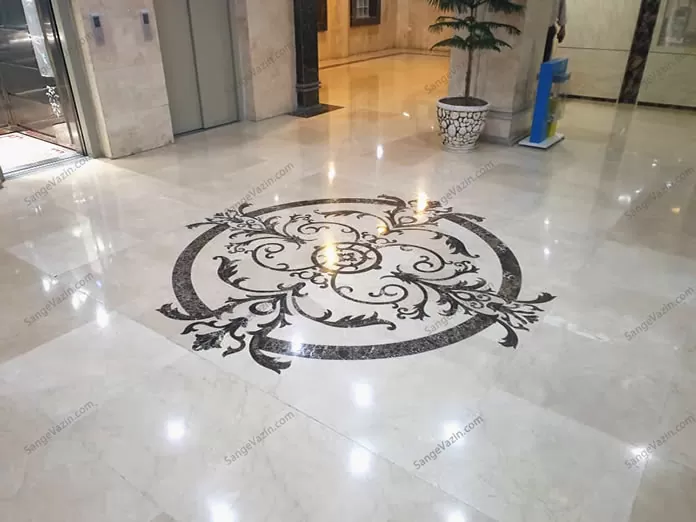 سنگ معرق کف برج البزر