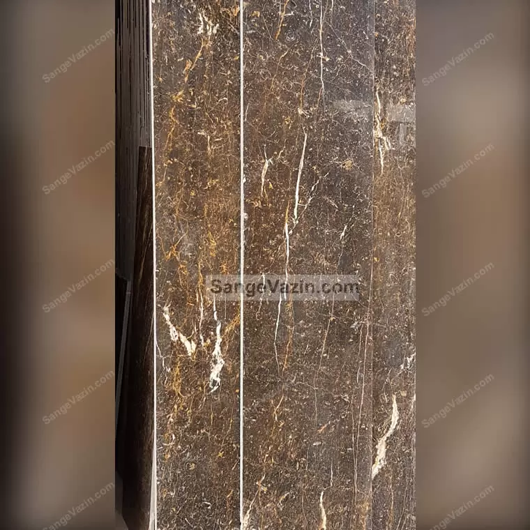 دسته سنگ مرمریت مشکی گلدن بلک