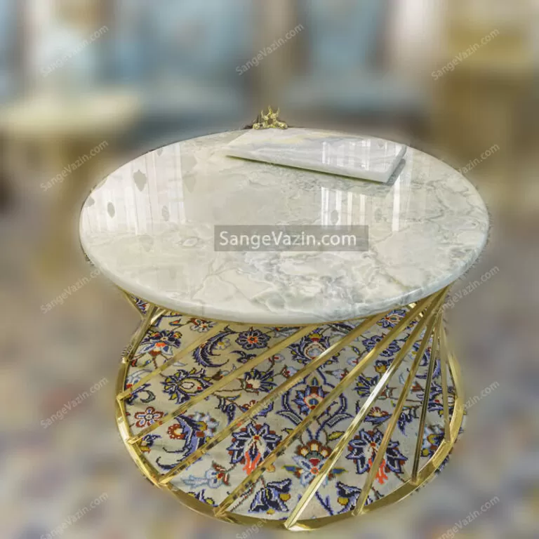 میز سنگی جلو مبلی آیسان