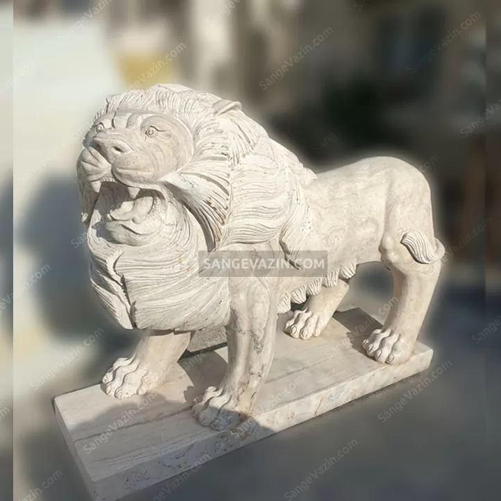 قیمت مجسمه شیر سنگی