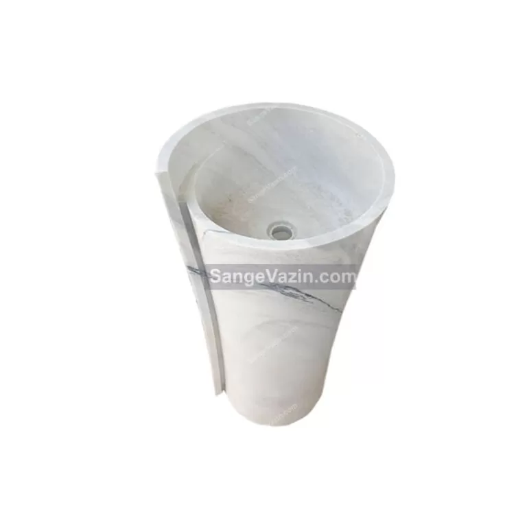 روشویی سنگی صدف حلزونی