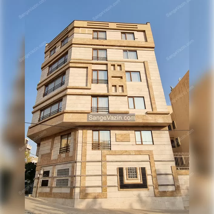عکس نمای ترکیبی ساختمان