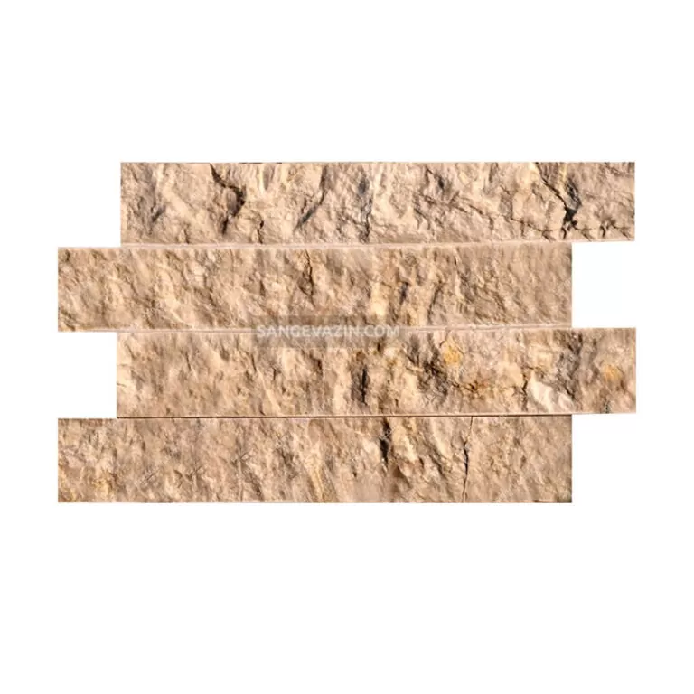 سنگ آنتیک آجری کرم