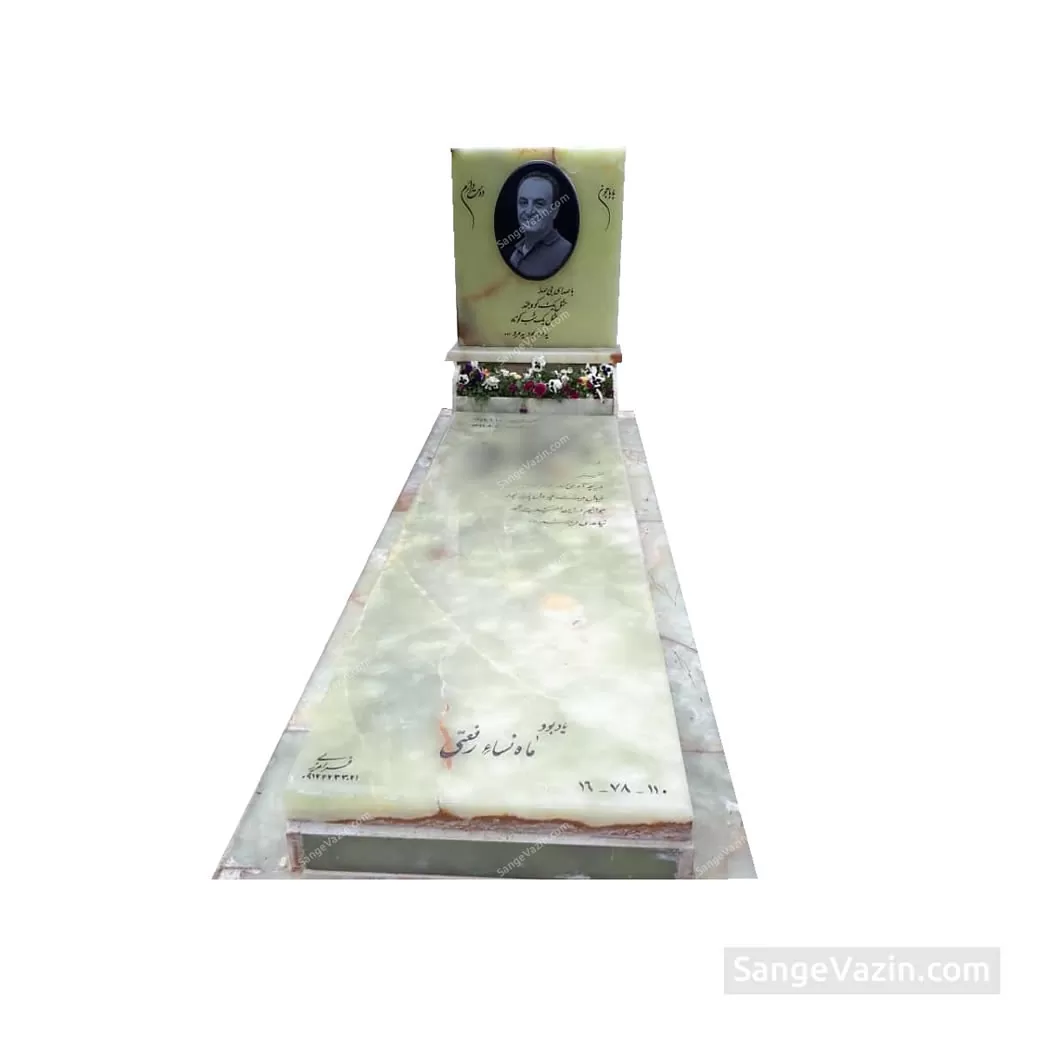 سنگ قبر مرمر سبز