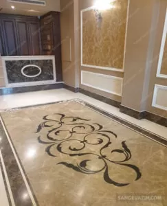 معرق سنگی کف