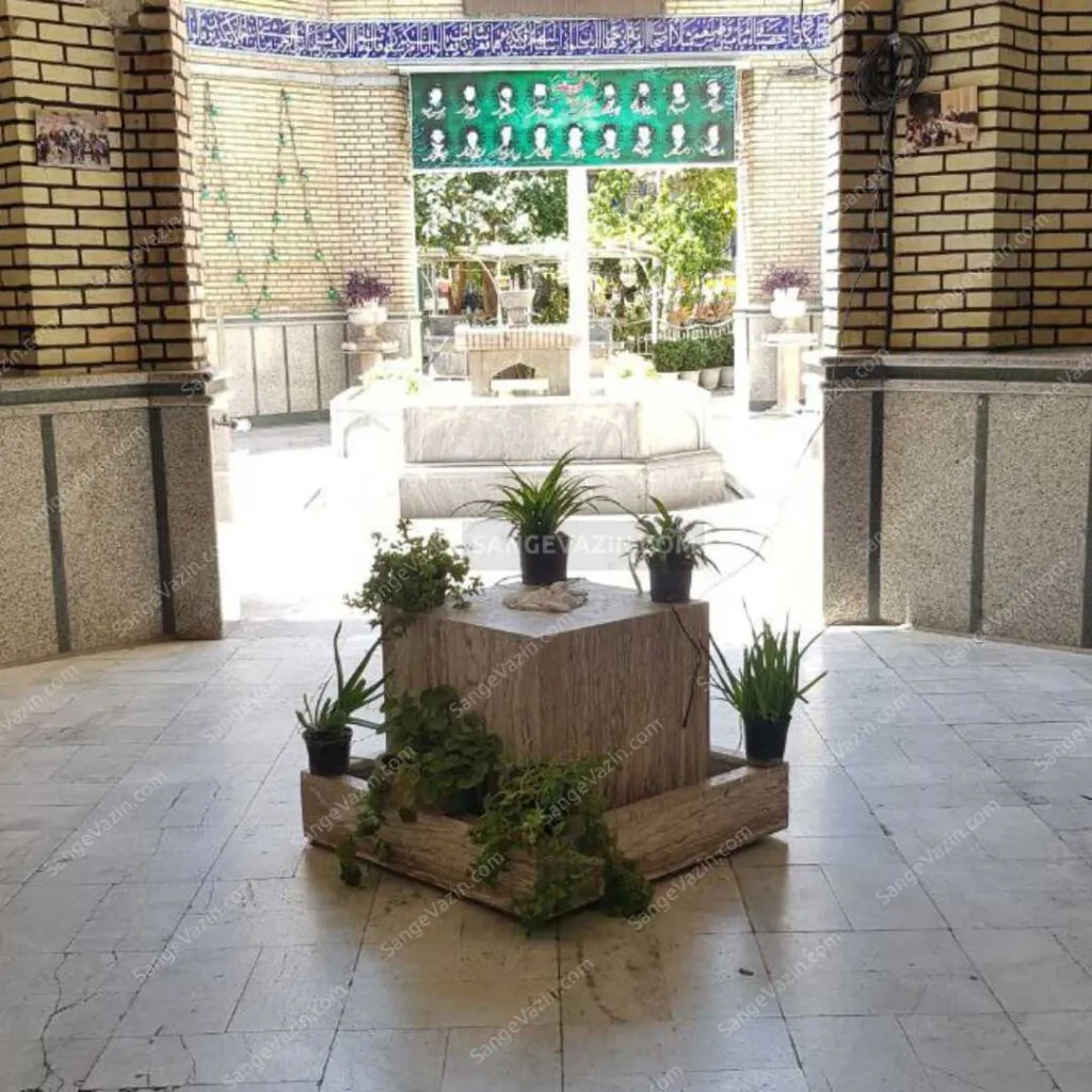 ابنما سنگی طرح مکعب
