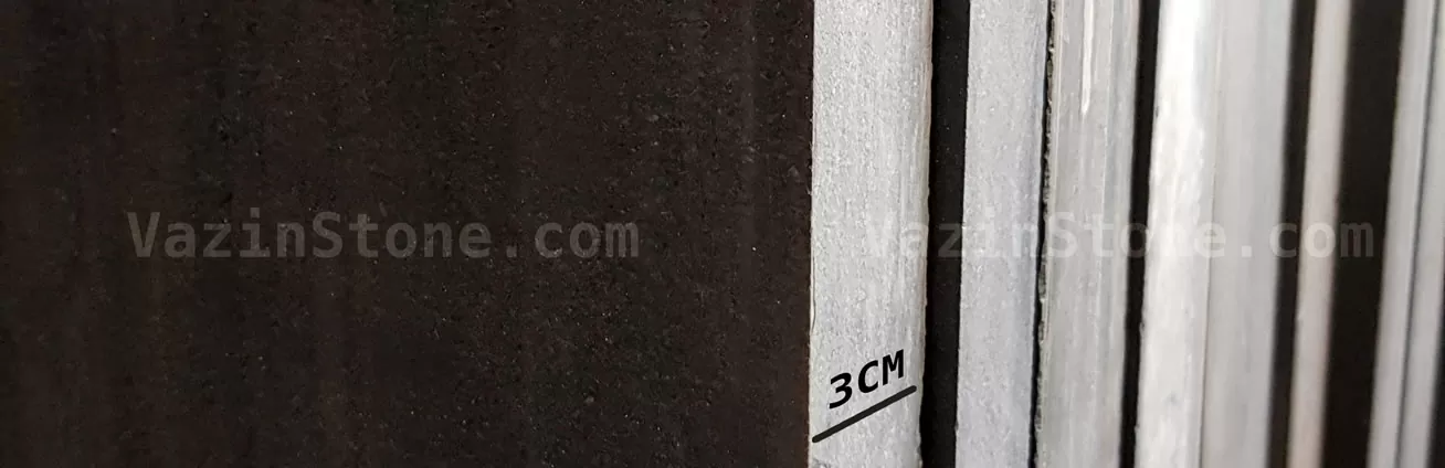 نمای بسته و طرح سنگ مشکی تویسرکان