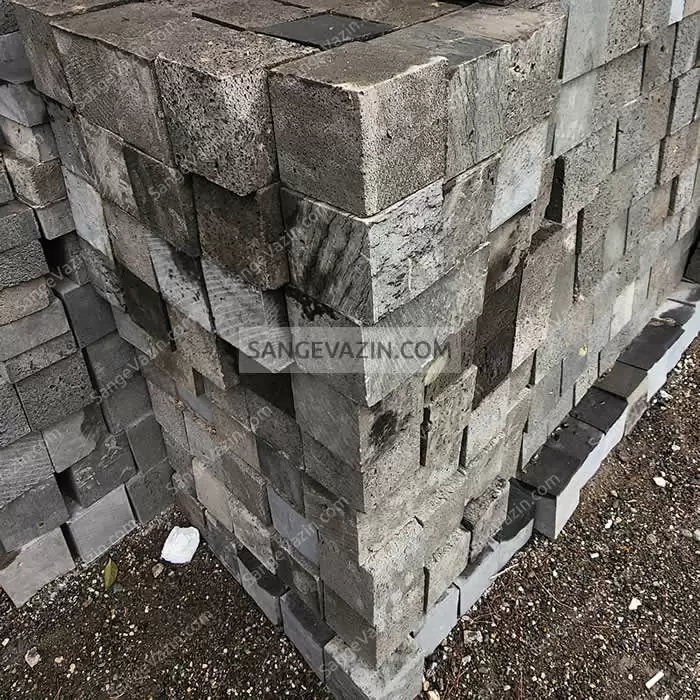 دسته سنگ کوبیک بازالت