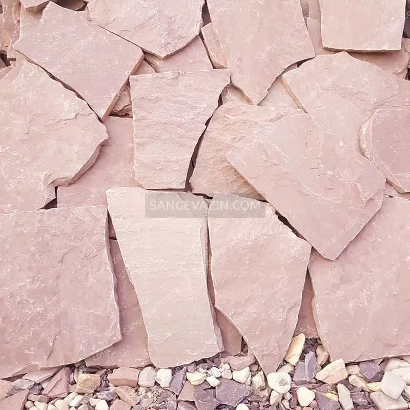 لاشه سنگ ورقه ای قرمز