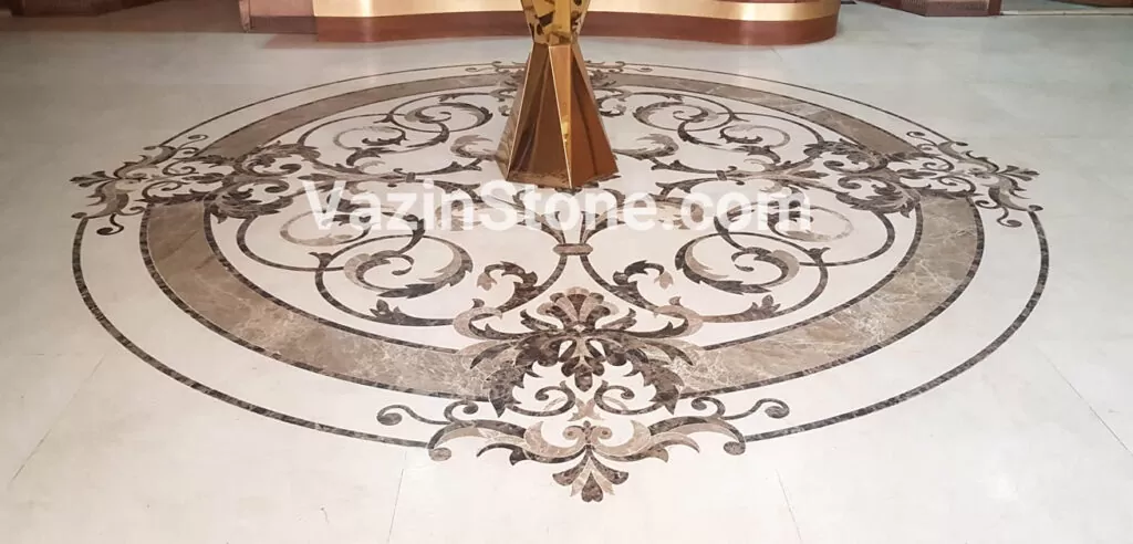 عکس سنگ معرق قطر ۳ متر 