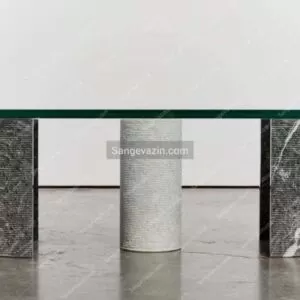 میز پایه سنگی ناهار خوری هستی