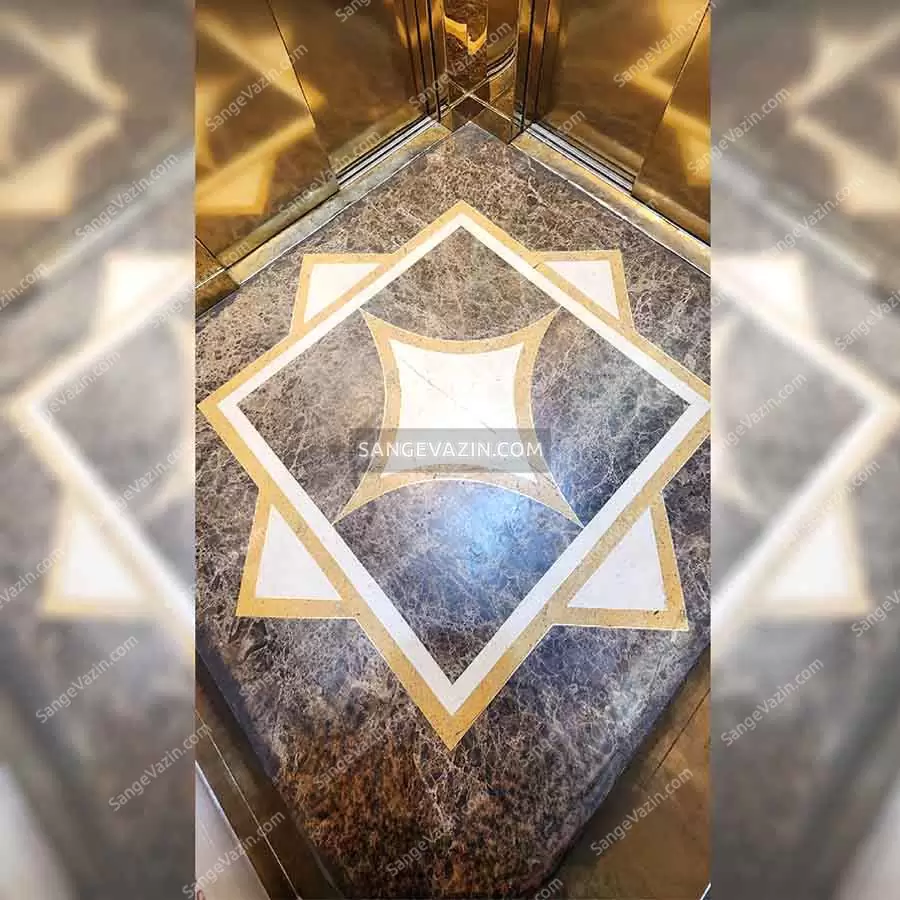 سنگ معرق کف آسانسور