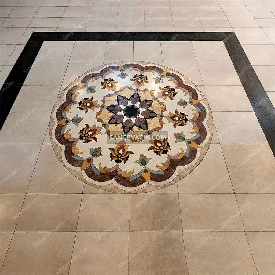 معر کاری سنگ کف