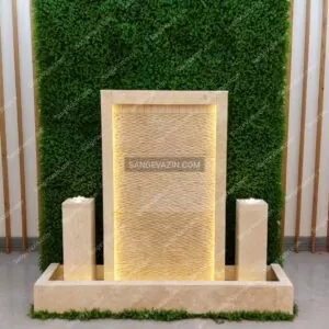 گرین وال به همراه آبنما سنگی ماندانا