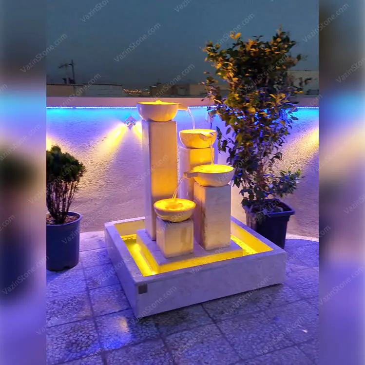 آبنما در روف گاردن